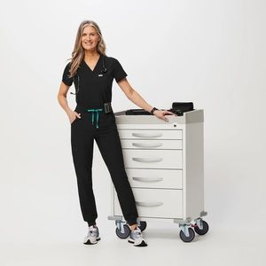 FIGS High Waisted Zamora™ FREEx™ Lined Jogger Scrub Pants